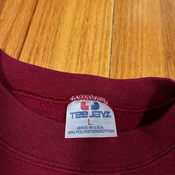 Vintage Alabama Crimson Tide BAMA Spellout Crewneck USA Made Sweatshirt Sz Large - Picture 4 of 7